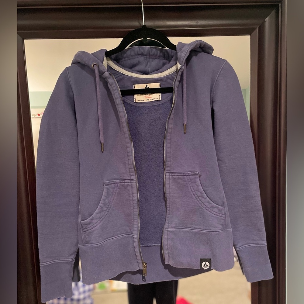 American Giant Deep Purple Hoodie